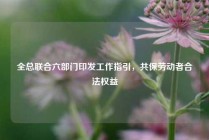 全总联合六部门印发工作指引，共保劳动者合法权益